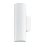 Applique extérieure LED Riga Fina III Acier - 2 ampoules - Blanc - Blanc