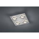 LED-plafondlamp Easley I plexiglas/metaal - 4 lichtbronnen