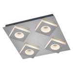 LED-plafondlamp Easley I plexiglas/metaal - 4 lichtbronnen