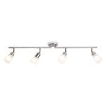 Illuminazione da soffitto LED Bethany 4 luci Color argento Metallo cromato