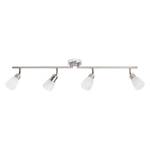 Illuminazione da soffitto LED Bethany 4 luci Color argento Metallo cromato