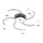 LED-plafondlamp Big Apple chroom 5x5W