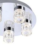 Plafonnier LED Bilan II Plexiglas / Acier - Nb d'ampoules : 5