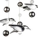 LED-Deckenleuchte Bird II Acrylglas / Metall - 3-flammig