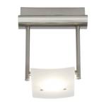 LED-Deckenleuchte Fashion Square Glas / Metall - Flammenanzahl: 1