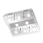 LED-plafondlamp Fitch glas/metaal - 8 lichtbronnen