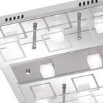LED-plafondlamp Fitch glas/metaal - 8 lichtbronnen