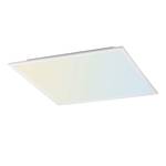 LED-Deckenleuchte Flat Panel II Kunststoff / Stahl - 1-flammig - Breite: 45 cm