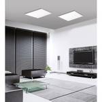 LED-Deckenleuchte Flat Panel II Kunststoff / Stahl - 1-flammig - Breite: 45 cm