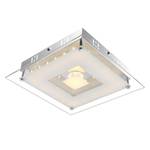 LED-Deckenleuchte Franco Metall / Glas - Breite: 30 cm