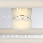 LED-Deckenleuchte Franco Metall / Glas - Breite: 40 cm