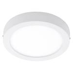 LED-plafondlamp Fueva I kunststof/aluminium - 1 lichtbron - Diameter lampenkap: 23 cm