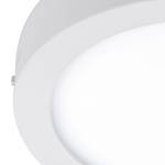 LED-plafondlamp Fueva I kunststof/aluminium - 1 lichtbron - Diameter lampenkap: 23 cm