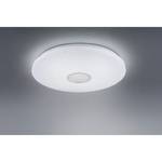 LED-plafondlamp Jonas Creston wit/staal - 1 lichtbron - Diameter: 59 cm
