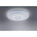 LED-plafondlamp Jonas Creston wit/staal - 1 lichtbron - Diameter: 59 cm