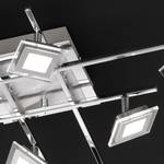 LED-Deckenleuchte Lilian Metall / Acrylglas