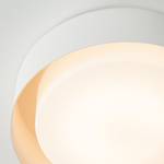 LED-plafondlamp Loop by Micron glas/aluminium - wit