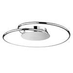 LED-Deckenleuchte Louisa Acrylglas / Stahl - 1-flammig - Durchmesser: 45 cm