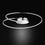 LED-plafondlamp Louisa plexiglas/staal - 1 lichtbron - Diameter: 70 cm