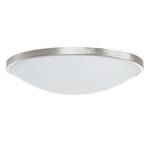 LED-plafondlamp Low glas/staal wit 1 lichtbron