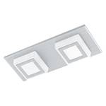 LED-Deckenleuchte Masiano I Aluminium / Kunststoff - Flammenanzahl: 2