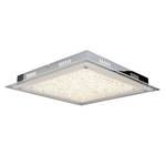 LED- plafondlamp metaal/zilverkleurig glas