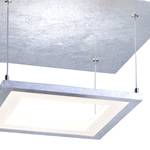 LED-Deckenleuchte Nevis Leaf I Kunststoff / Stahl - 4-flammig - Weiß / Silber