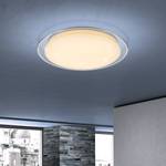 LED-plafondlamp Optima Plate plexiglas/metaal - 1 lichtbron - Diameter: 47 cm