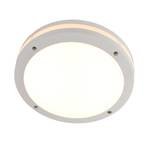 LED-plafondlamp Outskirts aluminium/kunststof wit