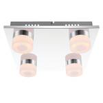 LED-Deckenleuchte Panamera Metall / Acryl - Flammenanzahl: 4