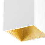 LED-Deckenleuchte Polasso I Aluminium / Kunststoff - 1-flammig - Weiß / Gold