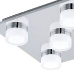 LED-plafondlamp Romendo kunststof/staal - 5 lichtbronnen