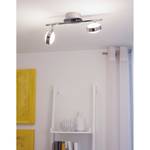 Plafonnier LED Salto I Matériau synthétique / Acier - Nb d'ampoules : 2