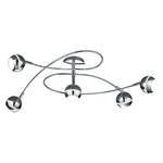 Plafonnier LED Chrome 5 x 4,2 watts