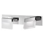 LED-Deckenleuchte Sonett Acrylglas / Metall - Flammenanzahl: 2