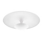 Plafonnier LED Toronja Acier - 1 ampoule - Blanc