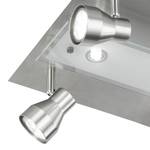 LED-plafondspot Rox plexiglas/staal - 6 lichtbronnen