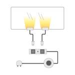 Éclairage LED pour tablettes Lumbre Lot de 2 - Blanc froid