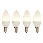 Éclairage LED Geneva (lot de 4) Verre / Matériau synthétique