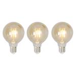 Éclairage LED Mendota (lot de 3) Verre / Métal