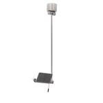 LED-hanglamp Attik by Micron aluminium/glas - zilverkleurig