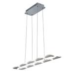 LED-hanglamp Basel plexiglas/metaal - 10 lichtbronnen