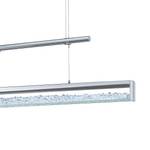 LED-hanglamp Cardito II glas / aluminium - 1 lichtbron