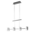 Suspension Davis Métal / Plexiglas - 4 ampoules