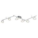 LED-plafondlamp Duellant plexiglas/metaal - Aantal lichtbronnen: 6