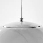 LED-hanglamp Elevate I kunststof/staal - 1 lichtbron - Wit/zilverkleurig