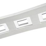 LED-Pendelleuchte Eva Aluminium - Silber