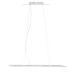 LED-hanglamp Eva aluminium - wit - 90 lichtbronnen