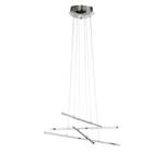 Suspension LED Forte I Verre / Métal - 8 ampoules