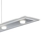 LED-Pendelleuchte Oslo Aluminium / Glas - 4 - Flammenanzahl: 5